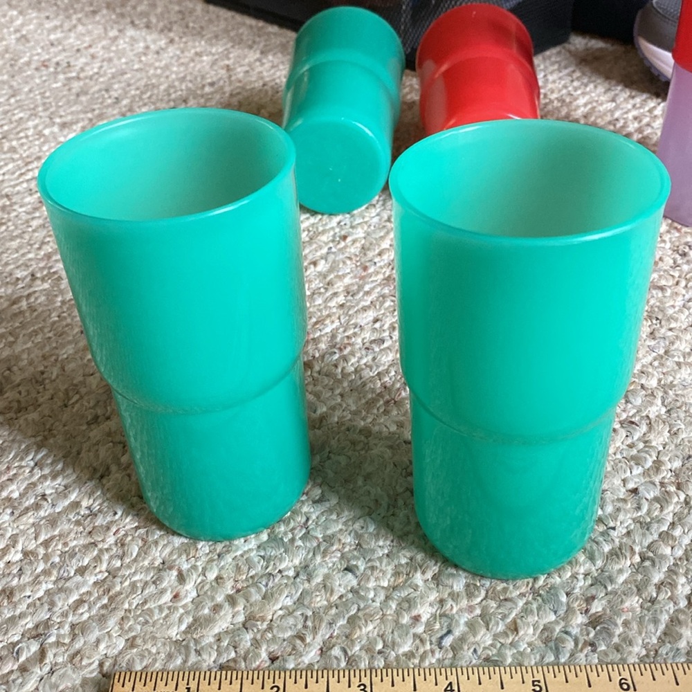 Tupperware cups/tumblers set 6 - Picture 10 of 12